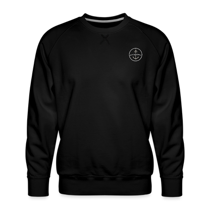 DETROIT RIVER MARINA PREMIUM CREW SWEATSHIRT - black