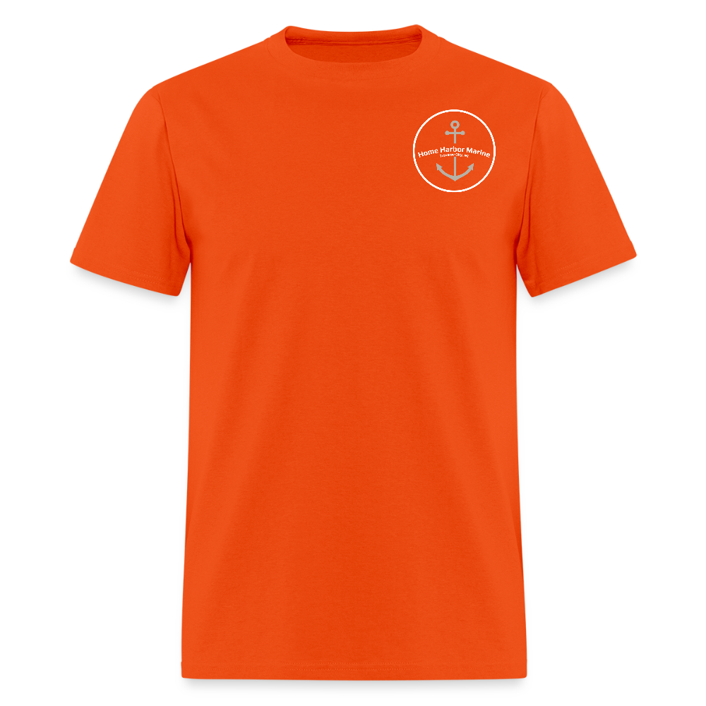 Walloon Lake Marina T-Shirt | Michigan Marina Series - orange