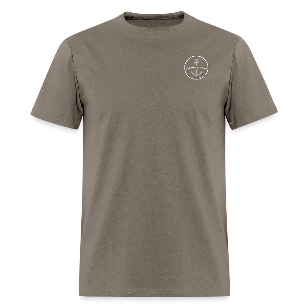 Lake Leelanau Marina T-Shirt | Michigan Marina Series - safari