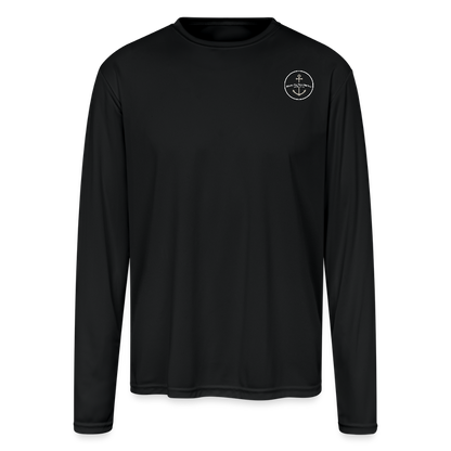TORCH LAKE MARINA PERFORMANCE LONG SLEEVE - black