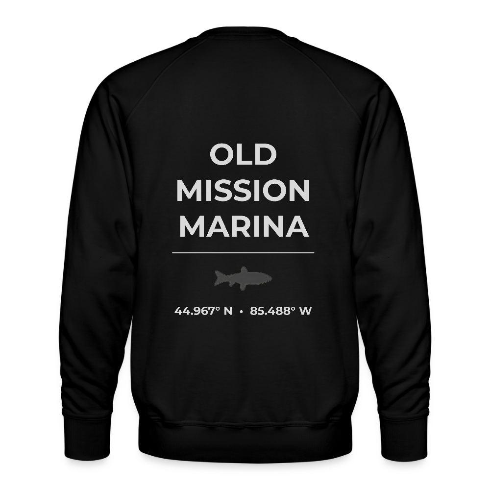 OLD MISSION MARINA PREMIUM CREW SWEATSHIRT - black