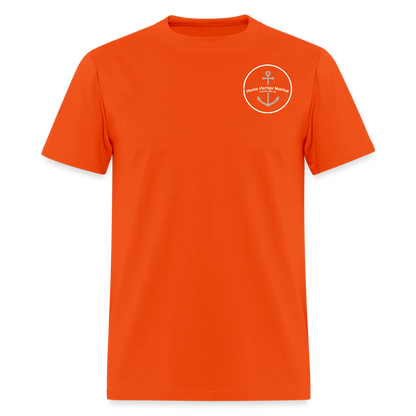 Grand Rapids Marina T-Shirt | Michigan Marina Series - orange