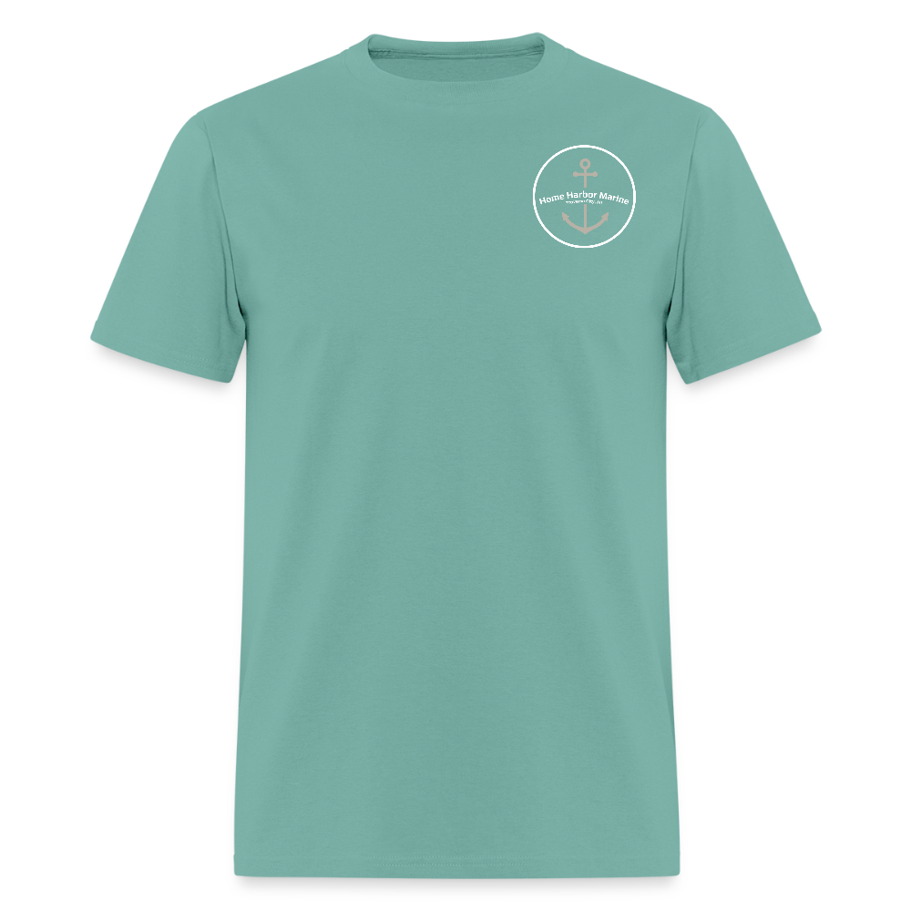 Petoskey Marina T-Shirt | Michigan Marina Series - aquatic