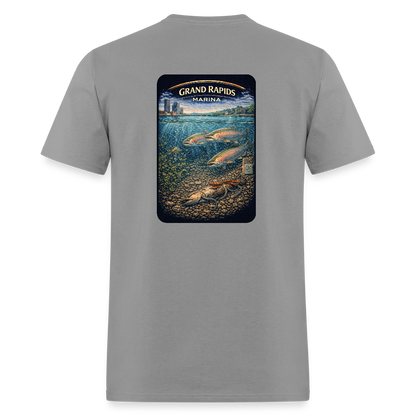 Grand Rapids Marina T-Shirt | Michigan Marina Series - rock