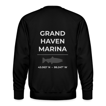 GRAND HAVEN MARINA PREMIUM CREW SWEATSHIRT - black