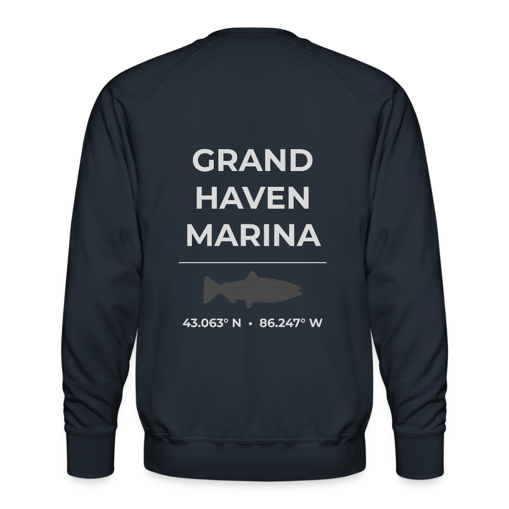 GRAND HAVEN MARINA PREMIUM CREW SWEATSHIRT - navy