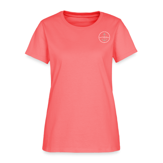DUNCAN L. CLINCH MARINA WOMEN’S T-SHIRT - coral