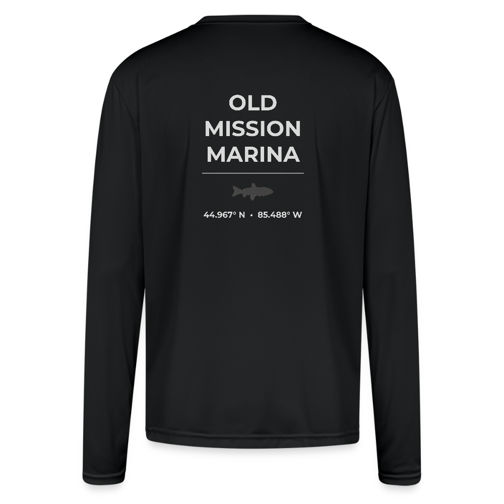 OLD MISSION MARINA PERFORMANCE LONG SLEEVE - black