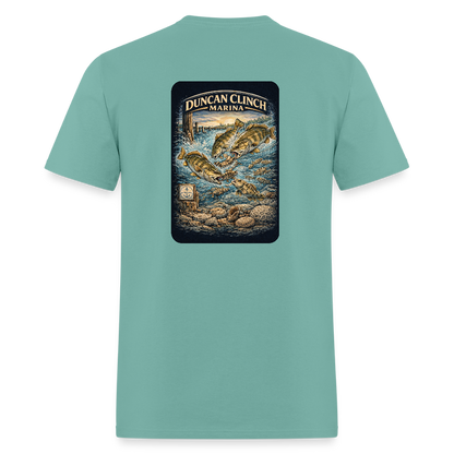 Duncan Clinch Marina T-Shirt | Lake Michigan Coastal Heritage - aquatic
