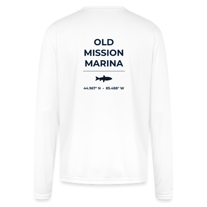OLD MISSION MARINA PERFORMANCE LONG SLEEVE - white