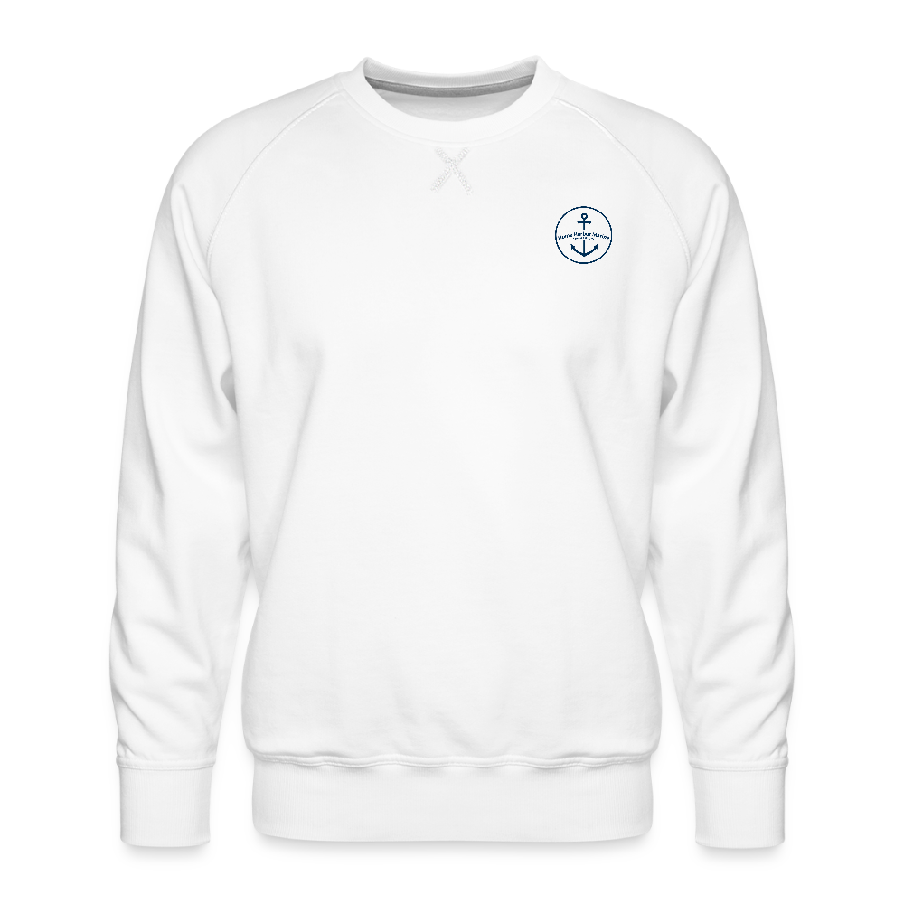 DUNCAN L. CLINCH MARINA PREMIUM CREW SWEATSHIRT - white