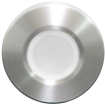 Lumitec Orbit Spectrum Flush Mount Down Light - Brushed Housing - White Dimming  Red/Blue Non-Dimming [112507]