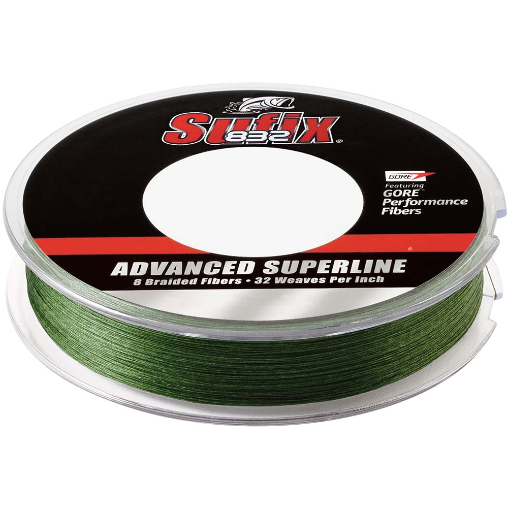 Sufix 832 Advanced Superline Braid - 8lb - Low-Vis Green - 150 yds [660-008G]