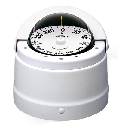 Ritchie DNW-200 Navigator Compass - Binnacle Mount - White [DNW-200]