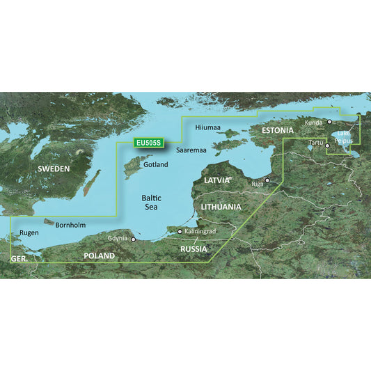 Garmin BlueChart g3 HD - HXEU065R - Baltic Sea East Coast - microSD/SD [010-C0849-20]