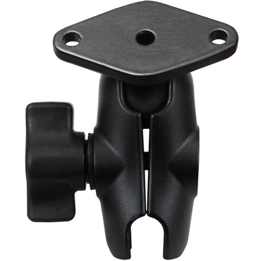 RAM Mount Short Double Socket Arm w/Diamond Base [RAM-B-103-A-238U]