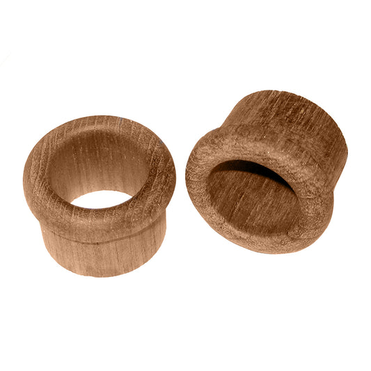 Whitecap Teak Finger Pull - 1" Barrel Length - 2 Pack [60146-A]