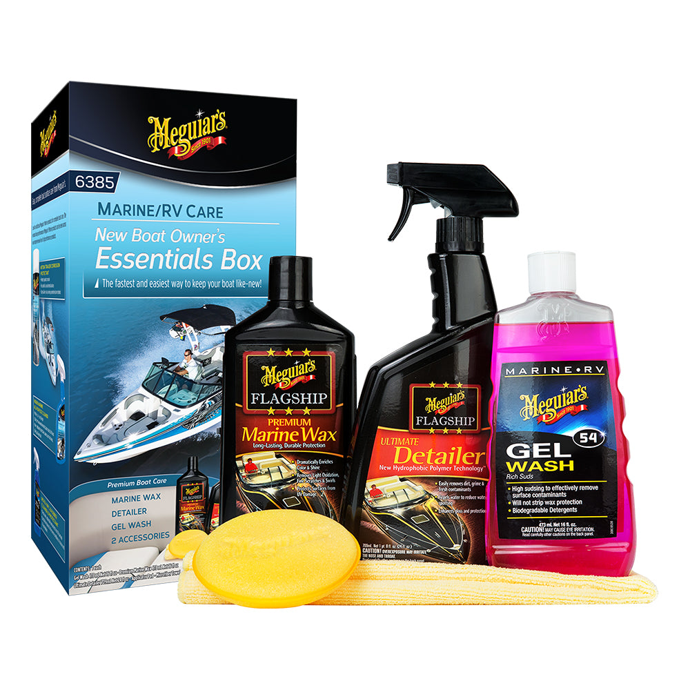 Meguiars New Boat Owners Essentials Kit [M6385]