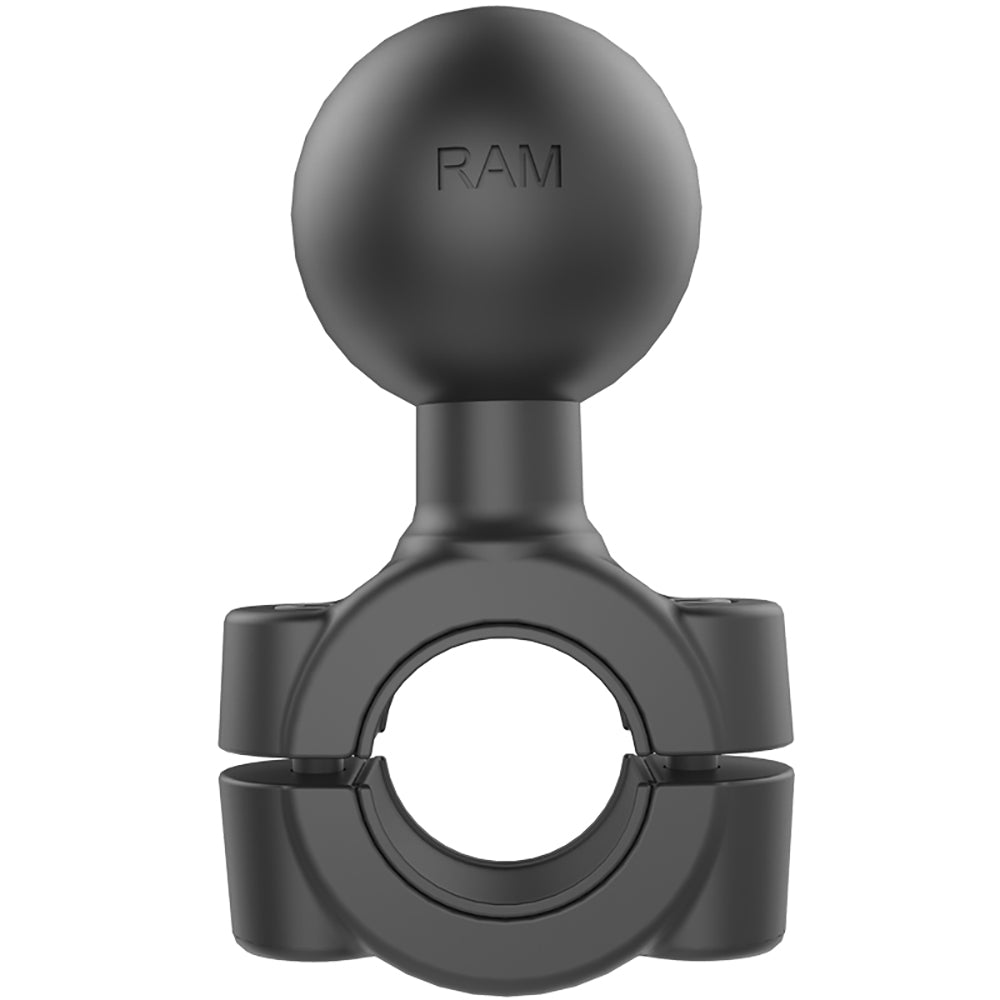 RAM Mount Torque 3/4" - 1" Diameter Handlebar/Rail Base with C Size 1.5" Ball [RAM-408-75-1U]