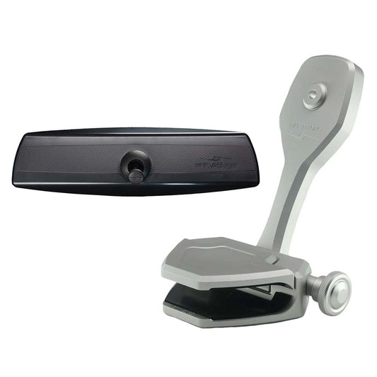 PTM Watersports Mirror/Bracket Kit w/VR-140 PRO Mirror  ZXR-360 (Silver) [P12848-2360TEBCL]