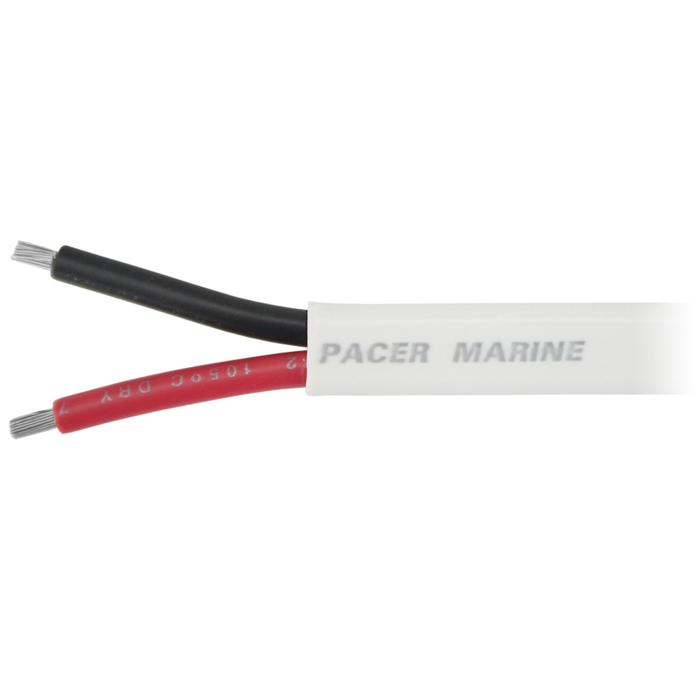 Pacer 16/2 AWG Duplex Cable - Flat Cable - Red/Black - 100' [W16/2DC-100]