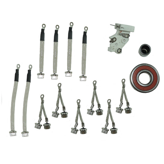 Balmar Offshore Repair Kit 95 Series 12/24V Includes Bearings, Brushes, Positive/Negative Diode [7095]