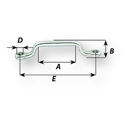 Wichard Webbing Eye Strap - 5mm Diameter - 13/64" - 86mm Spacing - 3-25/64" [09222]