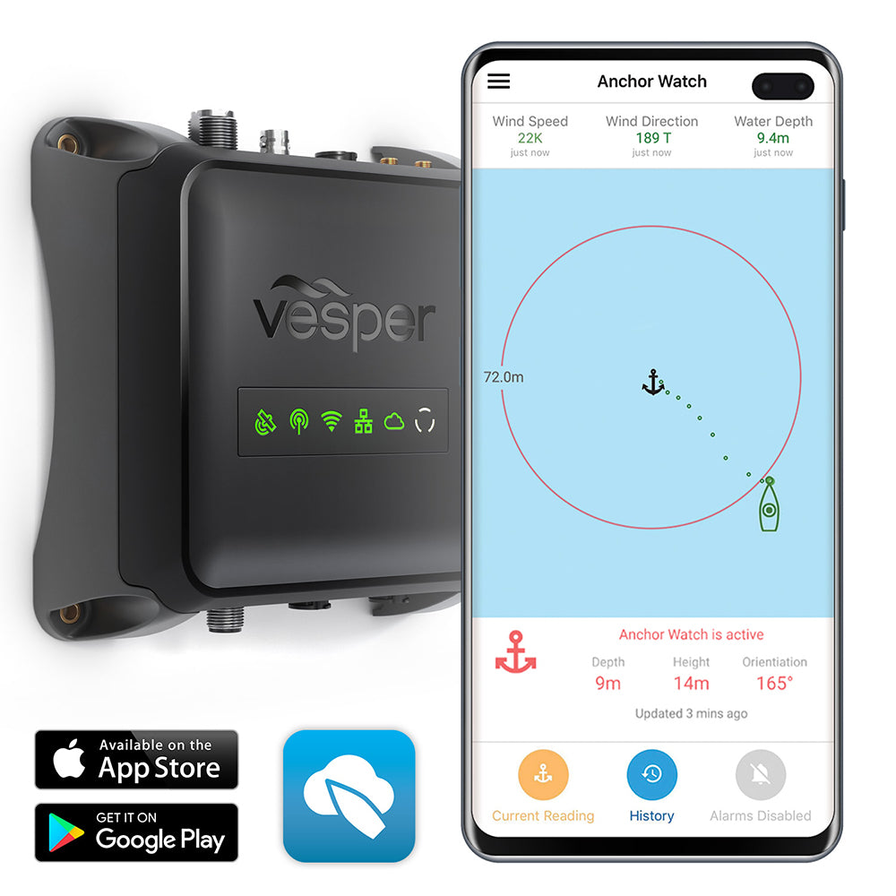 Vesper Cortex M1- Full Class B SOTDMA SmartAIS Transponder w/Remote Vessel Monitoring - Works Worldwide [010-02815-20]