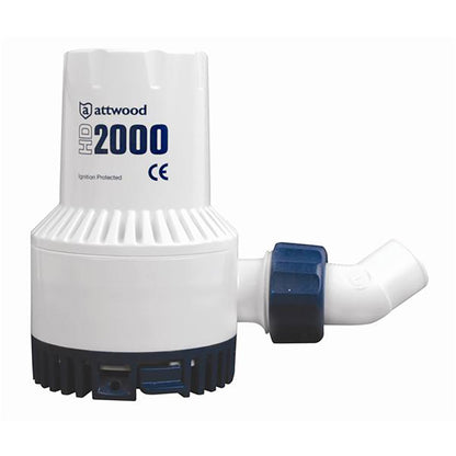 Attwood HD2000 Heavy Duty Bilge Pump - 24V  2000 GPH [4770-4]